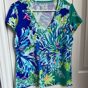 Lilly Pulitzer Michelle Top in Wade and Sea